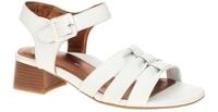 ara 12-51806 04 Damen Sandalette wei? Echtleder Klettverschluss H - Extra Weit