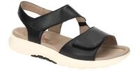 Gabor Damen Sandalette 86.815.57 ROLLINGSOFT Schwarz Keilabsatz