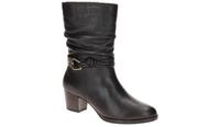 Pikolinos W0E-9787 ZAMORA Damenstiefel schwarz 4cm Absatz G-Weite