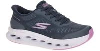 Skechers 129403 NVPR Damen Sportschuhe Blau Navy/Purple Air-Cooled GOGA MAT?