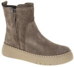 Gabor 8014.04.003 Damen Stiefeletten taupe Dreamvelour bequem