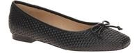 Peter Kaiser Damen Ballerinas 9-72182-46 Schwarz - black eckige Form Echtleder