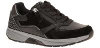 Gabor 0106.01.001 ROLLINGSOFT Damen Halbschuhe Sneaker schwarz black/anthrazi...