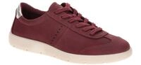 Ecco 239363 BELLA 2 - LACE UP Damenschuhe in Rot/Silber, bequeme Sneaker