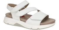 Gabor 86.882.50 Damen Sandalen wei? - Rollingsfot mit Keilabsatz