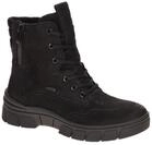 CAPRICE Damen Winterstiefelette 26205-Black Nubuck wasserdicht warmfutter Gum...