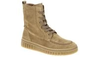 Gabor 8008.04.004 Damen Stiefeletten Beige Ferro Weit H - Lace Up Boots