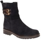 Gabor 8006.02 Damen Stiefeletten Dark Blue/Cacao Zip Boots bequem & schick