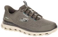 Skechers 233014 SAGE - GLIDE STEP Herren Sneaker Braun WATERPROOF