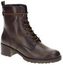 Gabor 8011.01 Damen Stiefeletten sattel (effect) Glattleder Blockabsatz