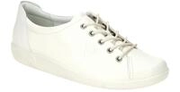 Ecco SOFT 2.0 20650301007 wei? - bequeme Halbschuhe f?r Damen