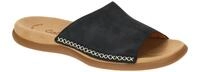 Gabor 03.705.16 dunkel-blau - bequeme Pantolette f?r Damen