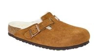 Birkenstock 1001140 Boston Shearling Clogs Braun Mink Warmfutter Lammfell