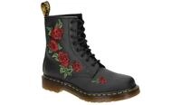 Dr. Martens 24722001 VONDA 1460 Damen Stiefeletten Schwarz Blumen Stickerei