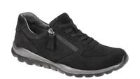 Gabor 06.968.47 ROLLINGSOFT Damen Sneaker Schwarz - Sportliche Halbschuhe