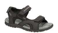 Geox S.STRADA U8224D 050AUC9310 schwarz - Sandale f?r Herren