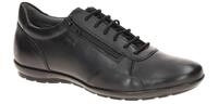 Geox Respira Symbol A - elegante Herrenschuhe in schwarz - kaufen!