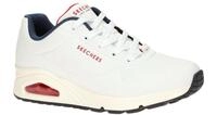Skechers 73690 WNVR Uno Stand On Air Damen Sportlich Schn?r Halbschuhe Wei?