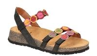 Think KOAK 3-000322-0000 schwarz - Riemchen Sandale f?r Damen