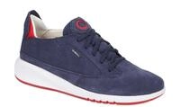 Geox D02HNA 00022 C4000 Damen Sneaker blau rot wei? Gr??e G wasserdicht atmun...