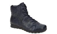 Think MENSCHA 3-000095-8000 dunkel-blau - bequeme Stiefelette f?r Damen