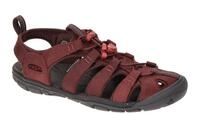 Keen 1025088 Clearwater CNX Leather Damen Sandale Rot Wine/Red Dahlia Outdoor...