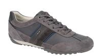 Geox WELLS U52T5C 02211C9002 dunkel-grau - sportliche Halbschuhe f?r Herren