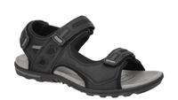 Geox TEVERE U259CB 0EK14C9999 schwarz - Sandale f?r Herren