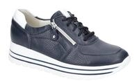 Waldl?ufer H 758009 200 194 dunkel-blau - bequeme Halbschuhe f?r Damen