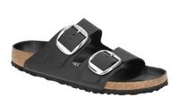 Birkenstock Damen Pantoletten ARIZONA BIG BUCKLE 1011074 Schwarz Nubukleder