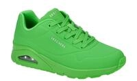 Skechers UNO 73690 GRN gr?n - sportliche Halbschuhe f?r Damen