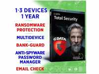 G Data C2003ESD12003, G Data GData Software Total Security, 3 User, 1 Jahr, ESD