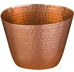 Flaschenk&uuml;hler / Weink&uuml;hler, Aluminium kupferfarben geh&auml;mmert - 20,5x14cm