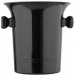 Kunststoff Flaschenk&uuml;hler - schwarz gl&auml;nzend