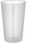 Kunststoffbecher Mehrweg, Polypropylen - 0,3 l (25 Stk.)