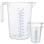 Messbecher stapelbar, PP - Skalierung bis 2000ml"