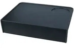 Tamping Matte edge, Silikon schwarz - 20x15cm