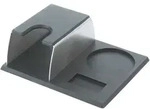 Tamperstation, Kunststoff schwarz, Motta - 17,7x14,1cm