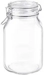 Drahtb&uuml;gelglas / Vorratsglas Fido eckig - 2000ml"