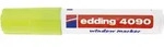 Edding 4090 Window Marker, Fl&uuml;ssigkreide - neon gelb - Neon gelb"