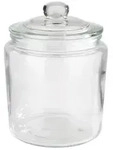 Vorratsglas Classic mit Glasdeckel und Dichtung - 0,9l - 0,9l"