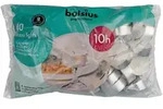 Maxi Teelichter, Bolsius, 10 Std., 22x60mm - wei&szlig; (40 Stk.)