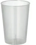 Kunststoffbecher Mehrweg, Polypropylen - 0,1 l (40 Stk.)