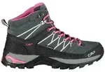 CMP Rigel Mid WP Grey-Fuxia-Ice 37 EU Damen -Trekkingschuh &ndash; wasserdicht,...