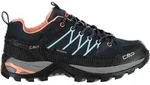 CMP Rigel Low WMN WP Velourleder &ndash; Damen-Trekkingschuhe B.Blue-Giada-Peach 37 EU