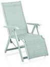 Kettler BASIC Plus Relaxsessel, wei&szlig; matt/hellgrau, Alu/Outdoorgewebe, klappbar,