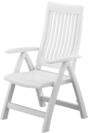 Kettler Roma Klappstuhl, wei&szlig;, Kunststoff, 68 x 62 x 108 cm, 01438-000