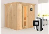 KARIBU Systemsauna Daria, Fichtenholz 68mm, Fronteinstieg, ca. 3,3m&sup2; 85931