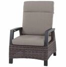 Siena Garden Corido Loungesessel, charcoal, Alu / Gardino&reg;-Geflecht, 73x87x103...