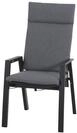 Siena Garden Valencia Dining Sessel, anthrazit/grau, Aluminium, 68 x 60 x 112 cm,